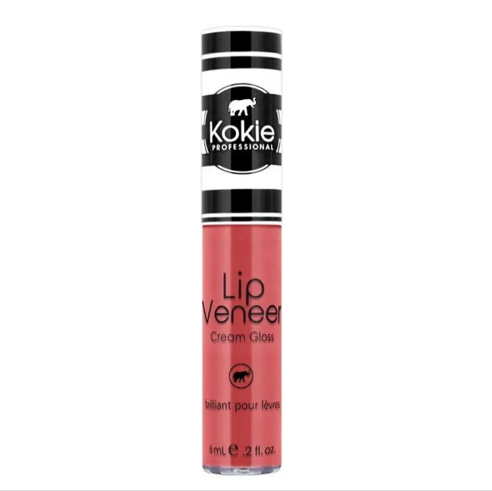 4 x Kokie Lip Veneer Cream Lipgloss, Thrilling